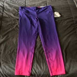 Ombre Capri Leggings
